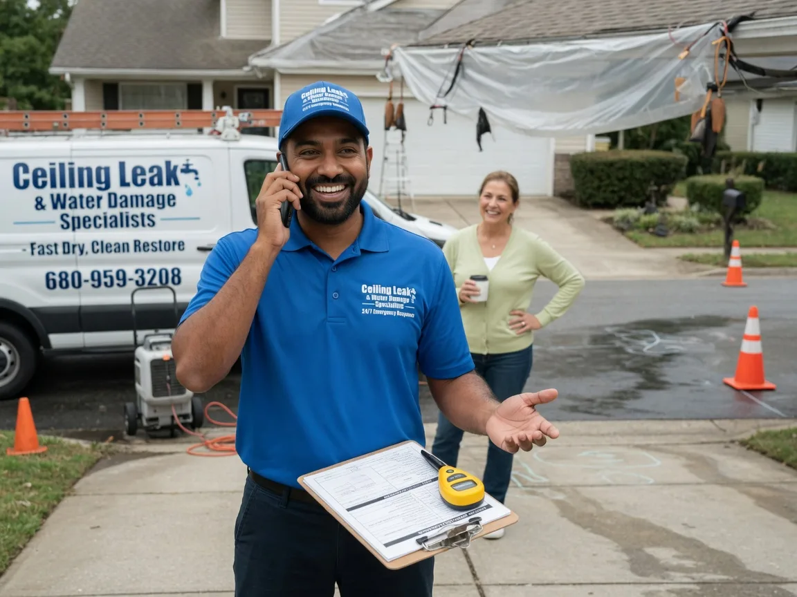 Ceiling Leak Cleanup Tome, NM FAQs